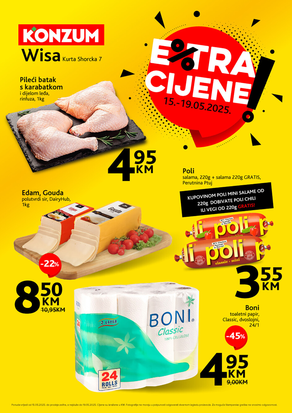 EXTRA CIJENE