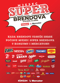 Mjesec Super Brendova 2.12.2025.-2.1.2026.