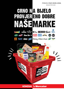 NAŠE MARKE - katalog 20.03.- 23.04.2023.