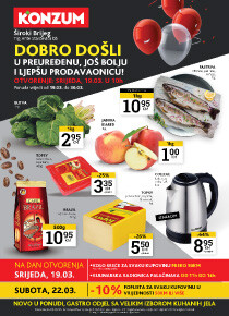 Posebna ponuda Konzum Široki brijeg  19.3.-30.3.