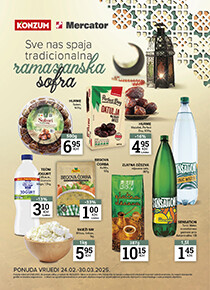Ramazanska ponuda 24.2.-30.3.2025. - Federacija Bosne i Hercegovine