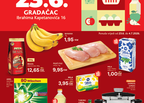 Posebna akcija Konzum Gradačac - Federacija Bosne i Hercegovine