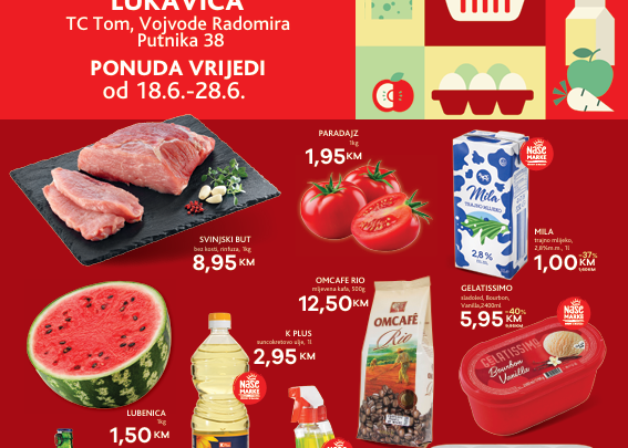 Posebna ponuda Konzum Lukavica - Federacija Bosne i Hercegovine