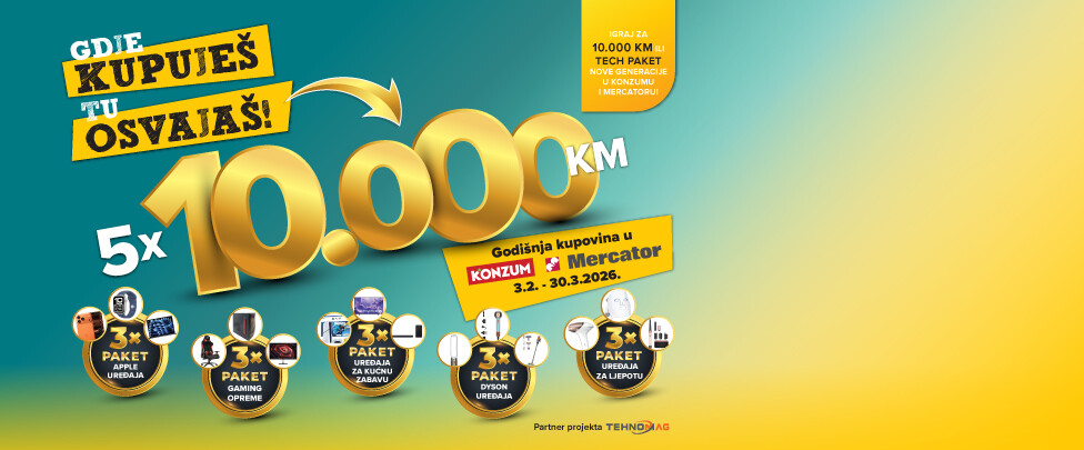 GDJE KUPUJEŠ, TU OSVAJAŠ!