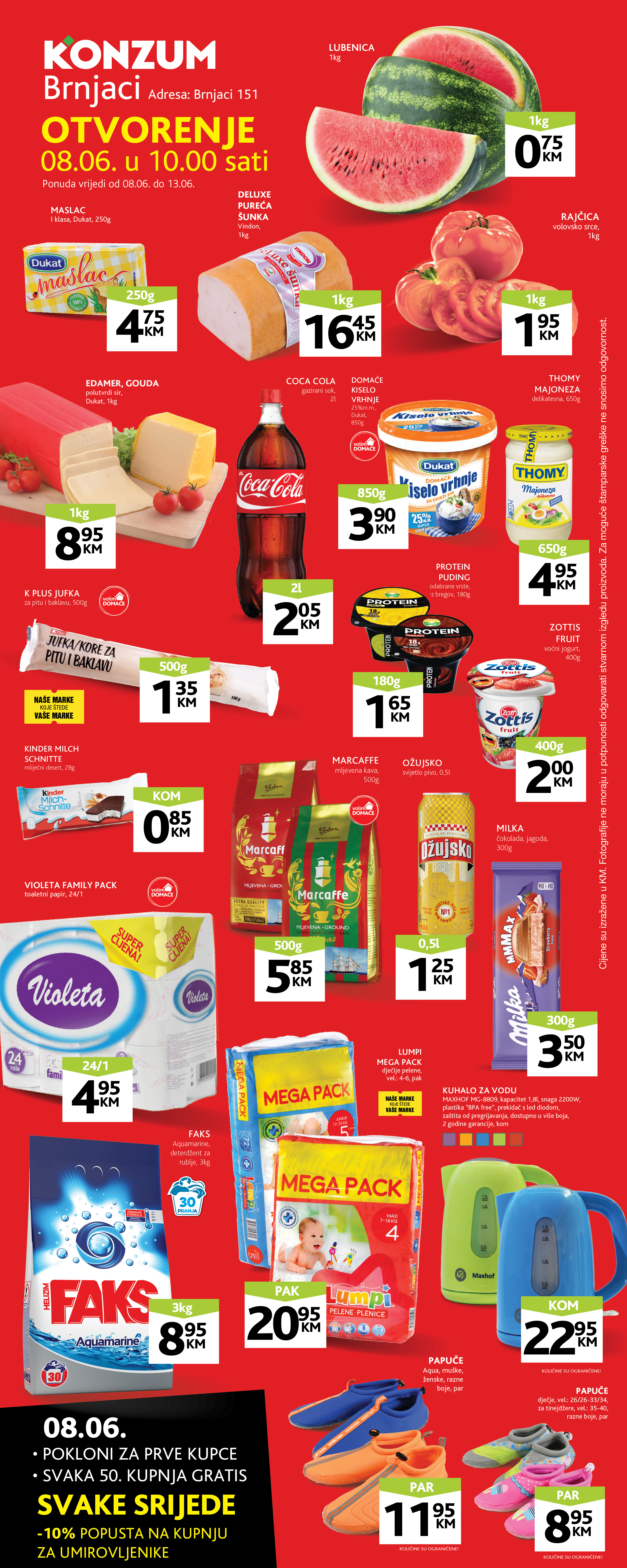 Konzum Branjaci web plakat