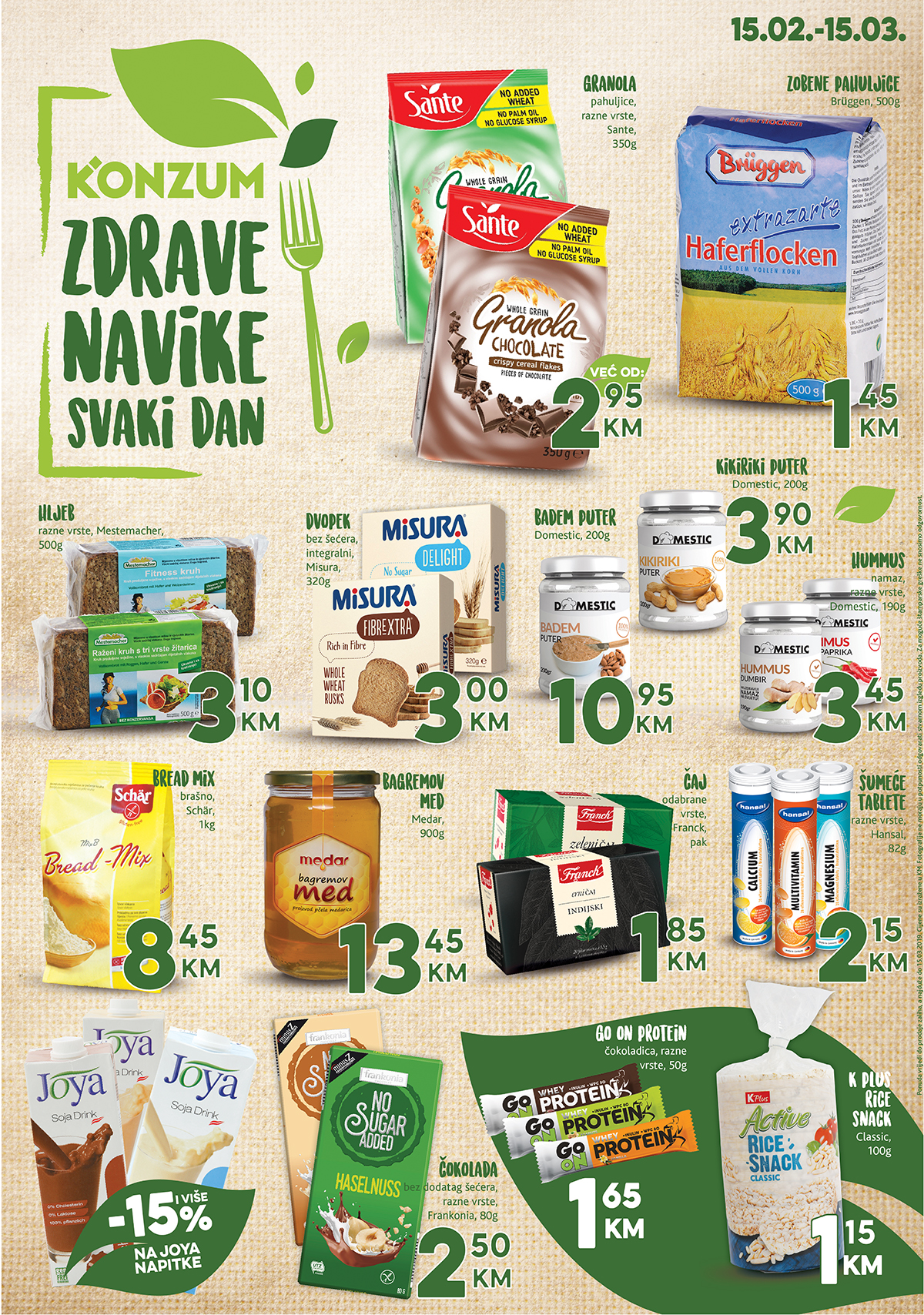 Plakat zdrava hrana 15.02.-15.03. BO RS