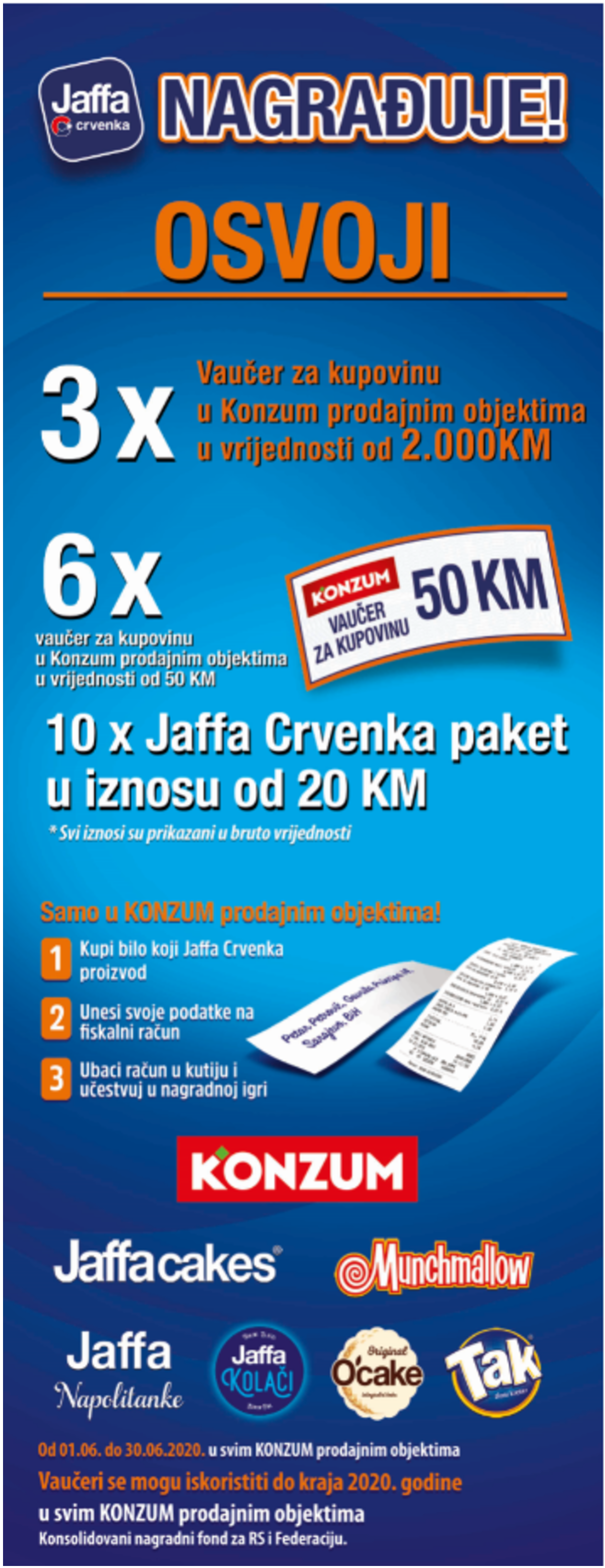 Konzum I Jaffa Nagradna Igra Konzum