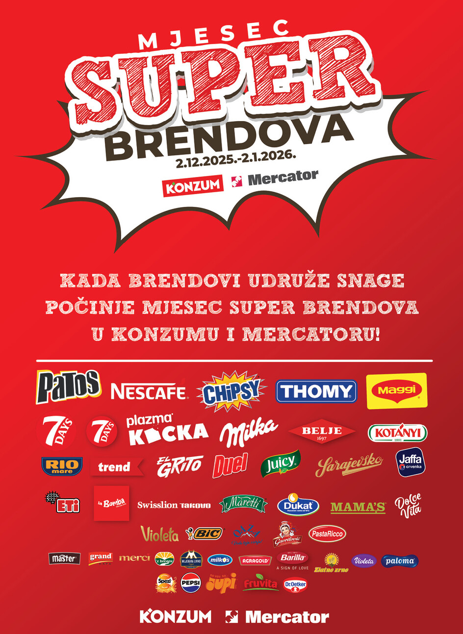 MJESEC SUPER BRENDOVA