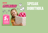 Igračke Giveaway - spisak dobitnika 