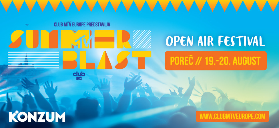 Konzum i Sensation te vode na MTV SUMMERBLAST festival u Poreču!