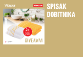 Konzum i Vitapur  Giveaway - spisak dobitnika