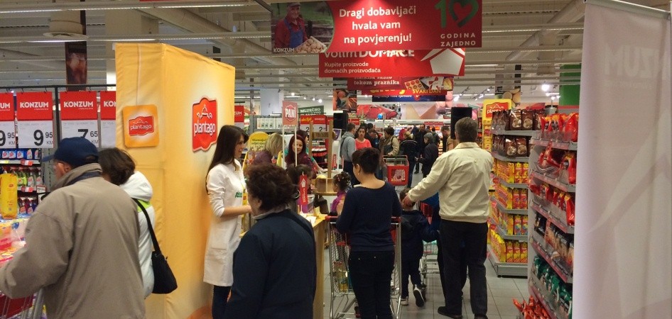 Konzum snažno podržava razvoj domaćih proizvođača