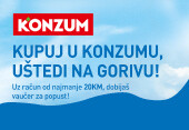  "Kupuj u Konzumu uštedi na gorivu" 01.06.-15.07.