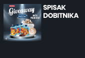 NAŠA PREMIJERA - NUTRINO - Giveaway - spisak dobitnika