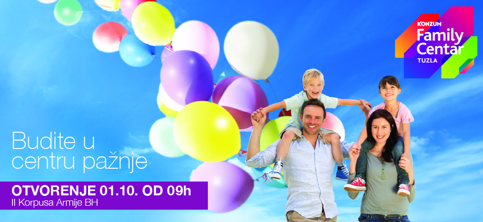 Otvorenje Konzum Family Centra Tuzla