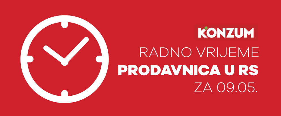 Radno vrijeme prodavnica u RS za 09.05.