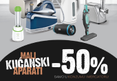 SNIŽENJE MALIH KUĆANSKIH APARATA -50%