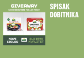 Spisak dobitnika ARLA - Danish White GIVEAWAY