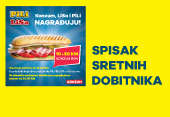 Spisak dobitnika Konzum, LiSa i PiLi nagrađuju!