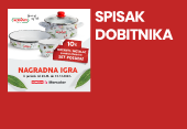 Spisak dobitnika - Konzum, Mercator, Kotanyi i Metalac, nagrađuju!