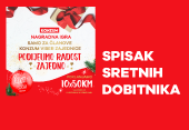 Spisak dobitnika Konzum Viber zajednica - nagradna igra.