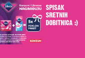 Spisak sretnih dobitnica LIBRESSE nagradne igre!