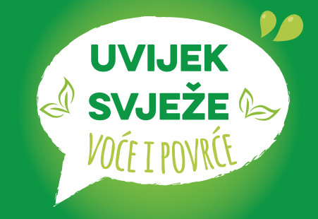 Uvijek sviježe voće i povrće! 