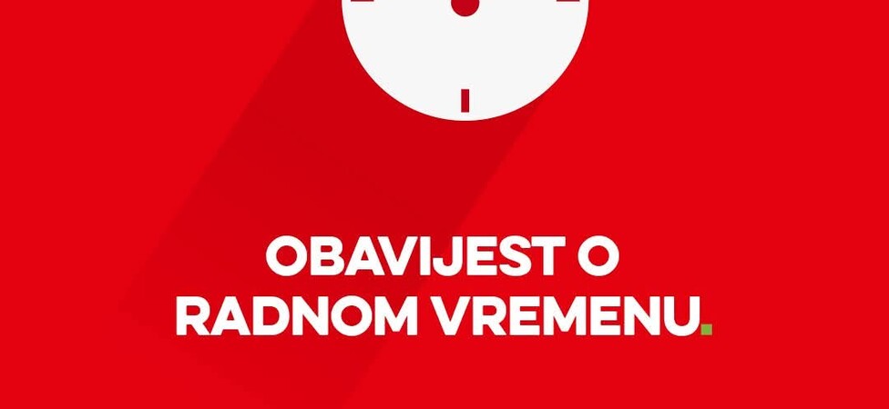 Radno vrijeme prodavnica - 27.5.