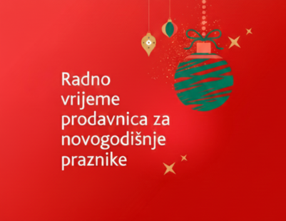 Radno vrijeme za novogodišnje praznike