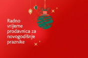 Radno vrijeme za novogodišnje praznike
