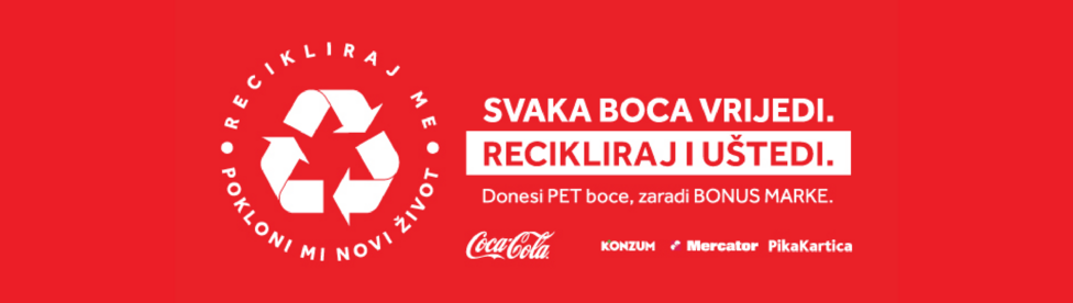 Recikliraj me. Pokloni mi novi život.
