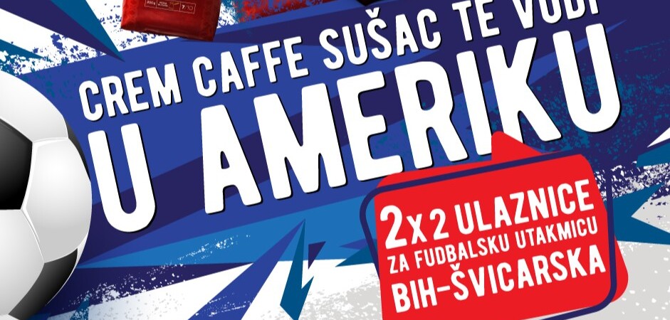 Spisak dobitnika - Crem Caffe Sušac te vodi u Ameriku!