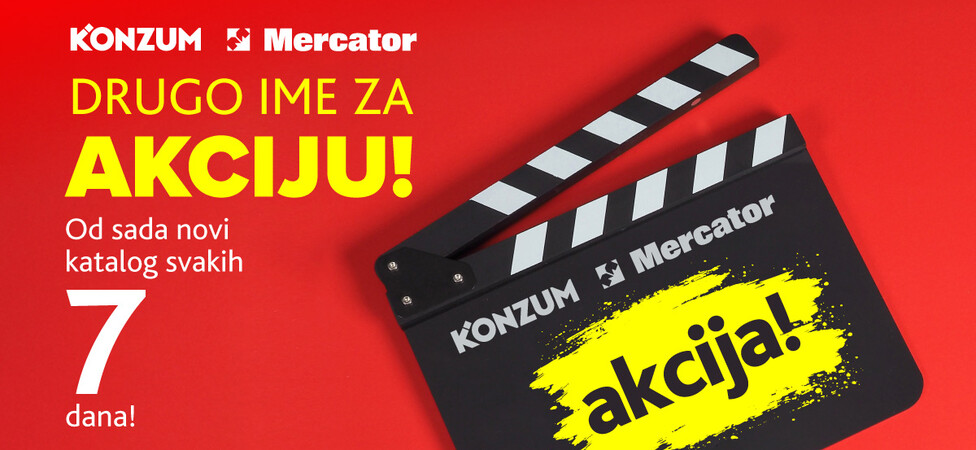 Više akcija, snižene cijene i veće uštede! Konzum i Mercator: Drugo ime za AKCIJU!