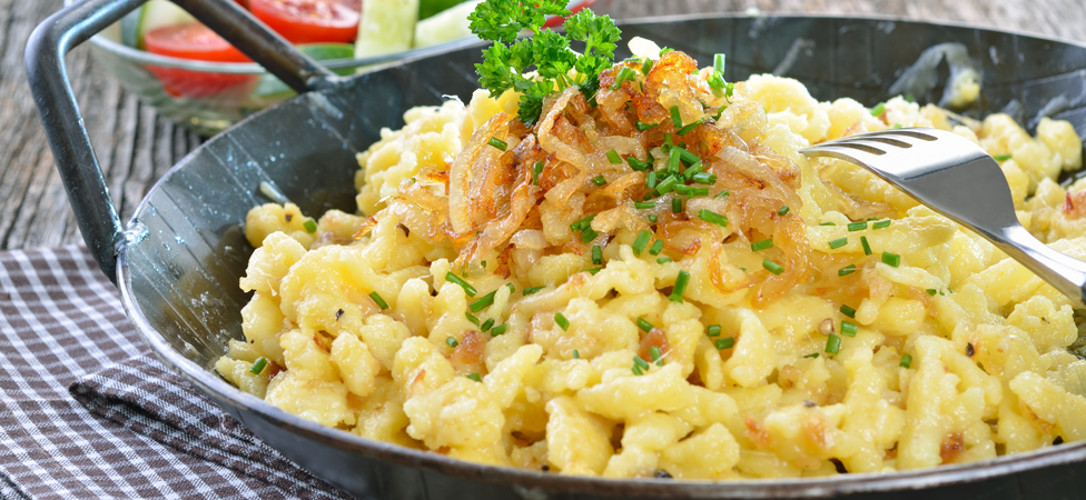 Spätzle sa sirom