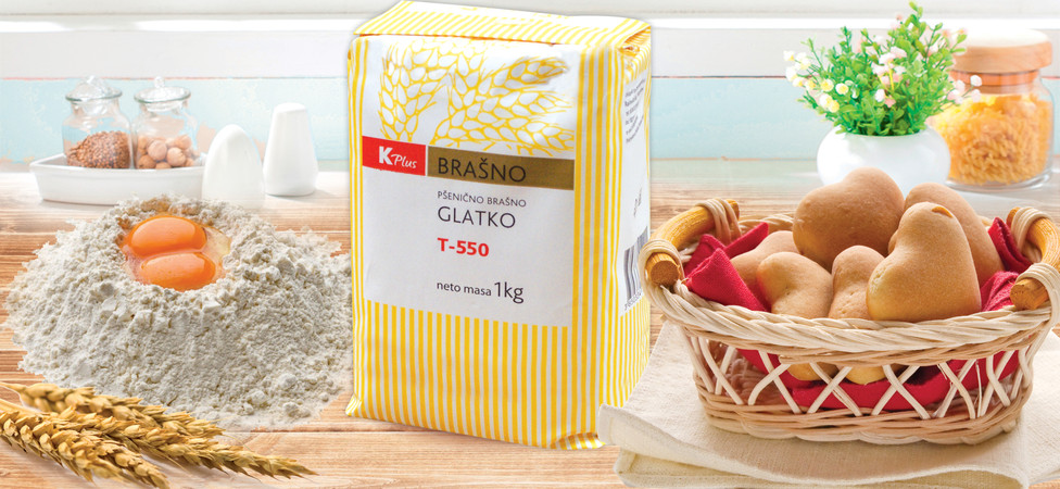 K Plus pšenično glatko brašno