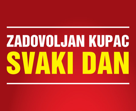 ZADOVOLJAN KUPAC SVAKI DAN