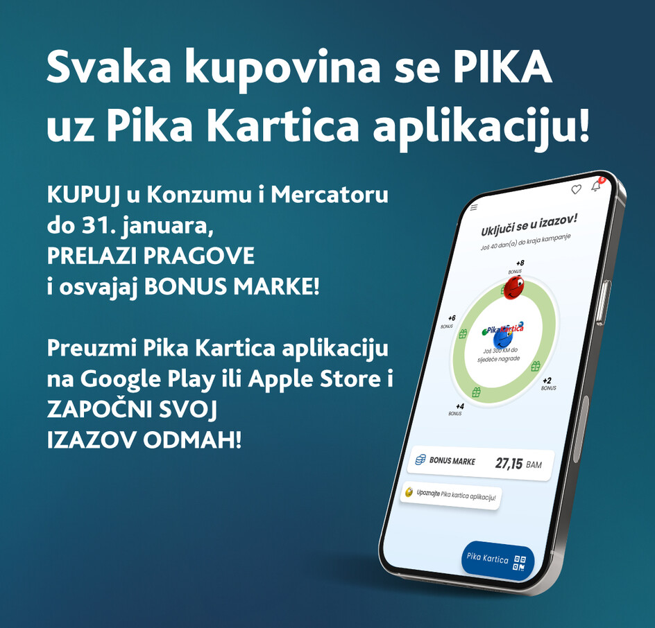 Svaka kupovina se PIKA